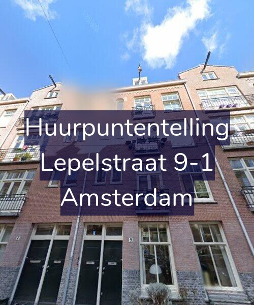Foto gevel Huurpuntentelling voor Lepelstraat 9-1, Amsterdam