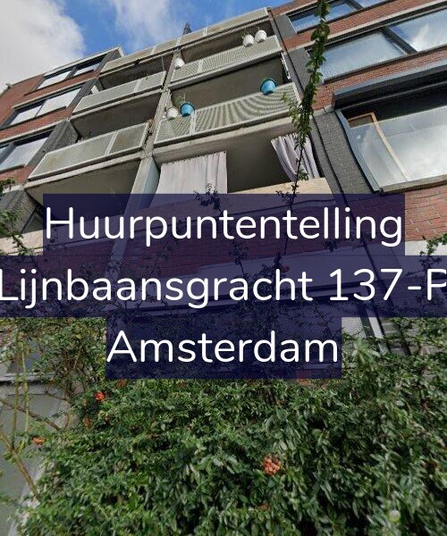 Foto gevel Huurpuntentelling voor Lijnbaansgracht 137-P, Amsterdam
