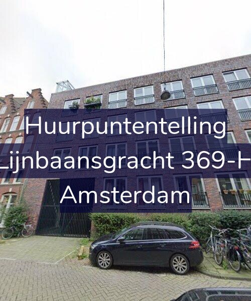Foto gevel Huurpuntentelling voor Lijnbaansgracht 369-H, Amsterdam