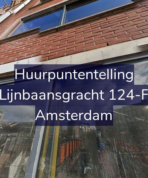Foto gevel Huurpuntentelling voor Lijnbaansgracht 124-F, Amsterdam