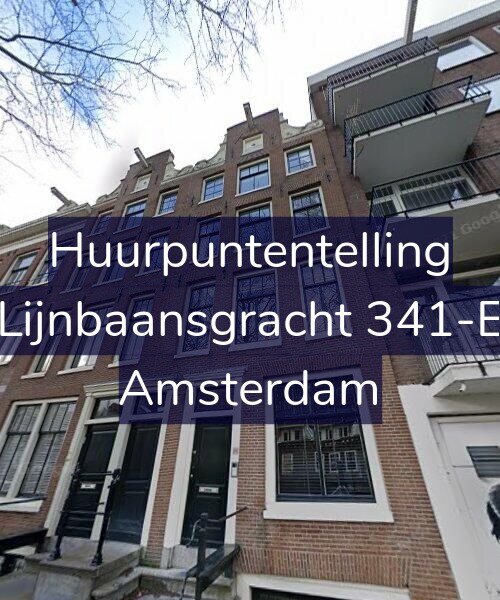 Foto gevel Huurpuntentelling voor Lijnbaansgracht 341-E, Amsterdam