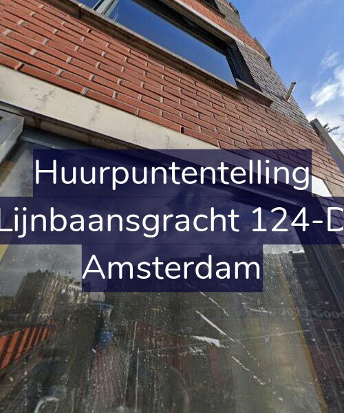 Foto gevel Huurpuntentelling voor Lijnbaansgracht 124-D, Amsterdam