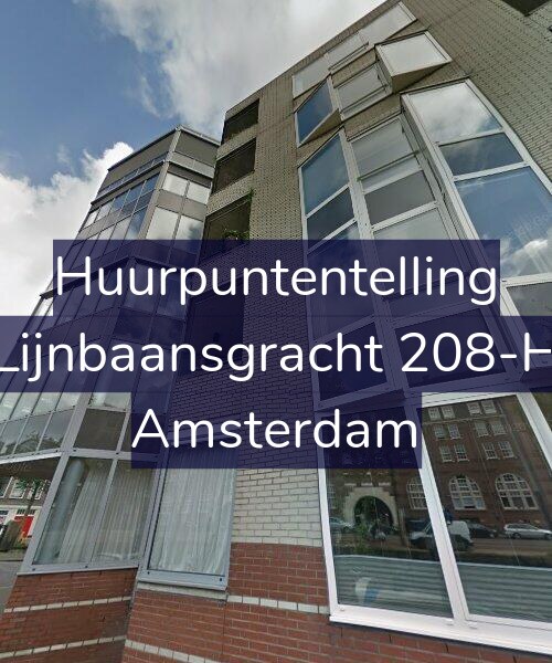 Foto gevel Huurpuntentelling voor Lijnbaansgracht 208-H, Amsterdam