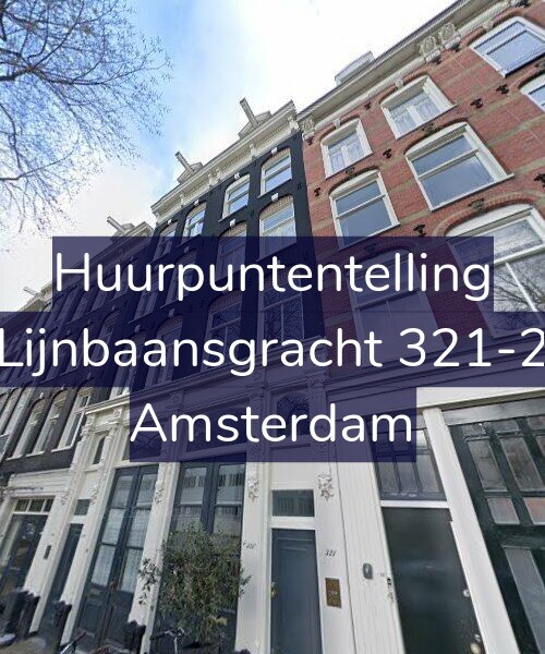 Foto gevel Huurpuntentelling voor Lijnbaansgracht 321-2, Amsterdam