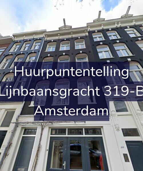 Foto gevel Huurpuntentelling voor Lijnbaansgracht 319-B, Amsterdam
