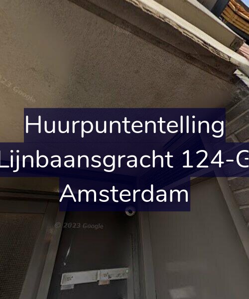 Foto gevel Huurpuntentelling voor Lijnbaansgracht 124-G, Amsterdam