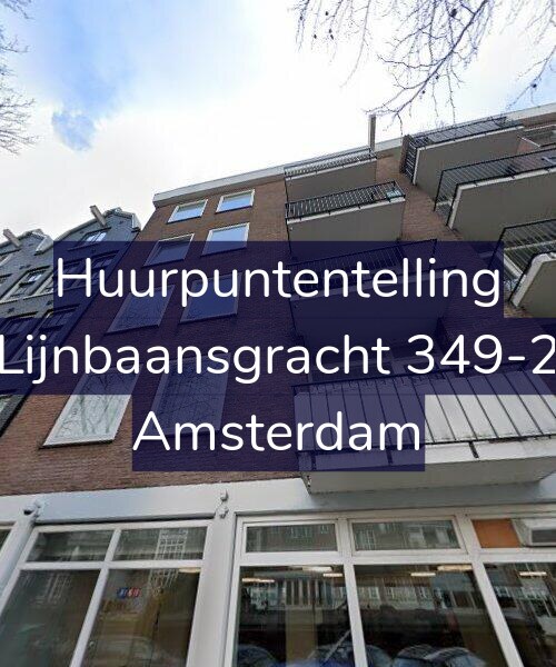 Foto gevel Huurpuntentelling voor Lijnbaansgracht 349-2, Amsterdam