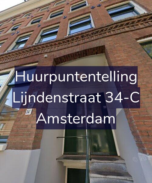 Foto gevel Huurpuntentelling voor Lijndenstraat 34-C, Amsterdam