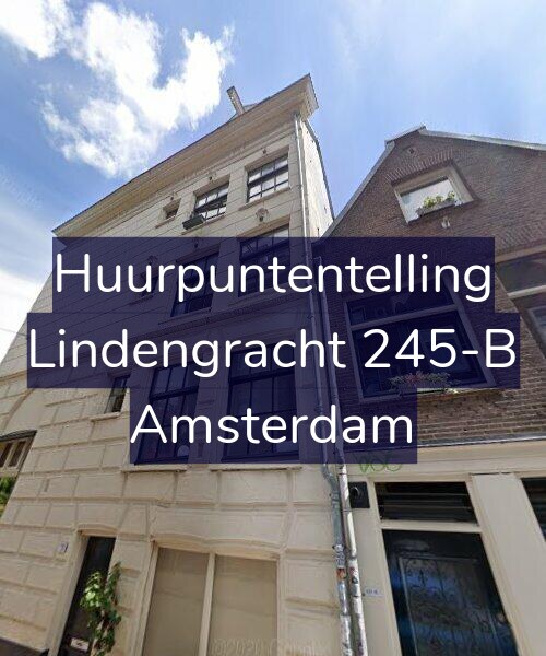 Foto gevel Huurpuntentelling voor Lindengracht 245-B, Amsterdam