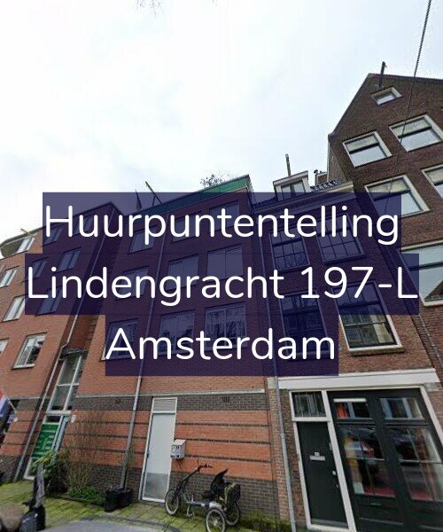Foto gevel Huurpuntentelling voor Lindengracht 197-L, Amsterdam