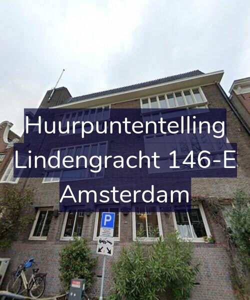 Foto gevel Huurpuntentelling voor Lindengracht 146-E, Amsterdam