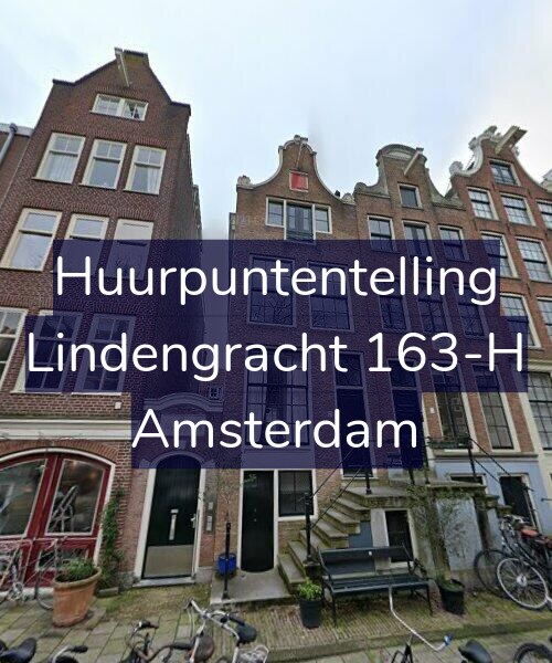 Foto gevel Huurpuntentelling voor Lindengracht 163-H, Amsterdam
