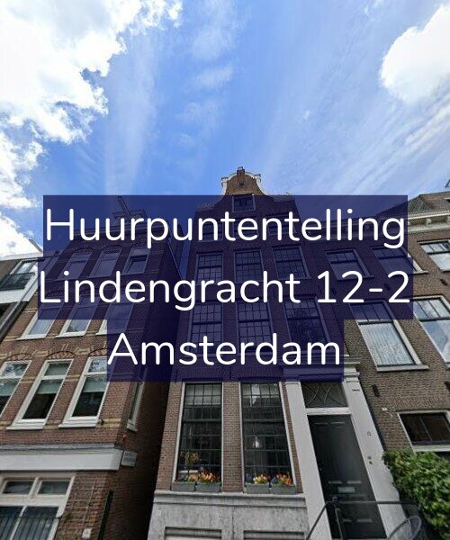 Foto gevel Huurpuntentelling voor Lindengracht 12-2, Amsterdam