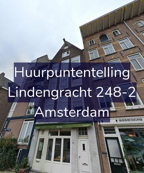 Foto gevel Huurpuntentelling voor Lindengracht 248-2, Amsterdam