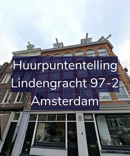 Foto gevel Huurpuntentelling voor Lindengracht 97-2, Amsterdam