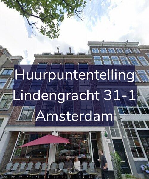 Foto gevel Huurpuntentelling voor Lindengracht 31-1, Amsterdam