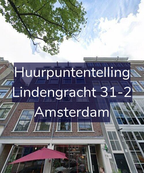 Foto gevel Huurpuntentelling voor Lindengracht 31-2, Amsterdam