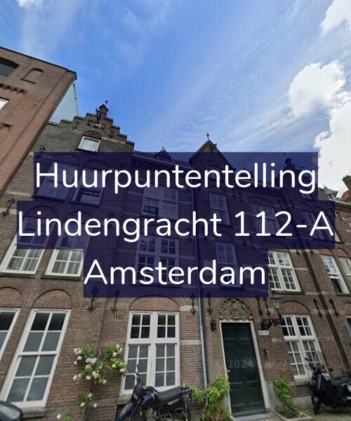 Foto gevel Huurpuntentelling voor Lindengracht 112-A, Amsterdam