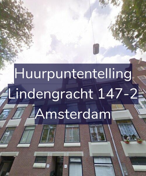 Foto gevel Huurpuntentelling voor Lindengracht 147-2, Amsterdam