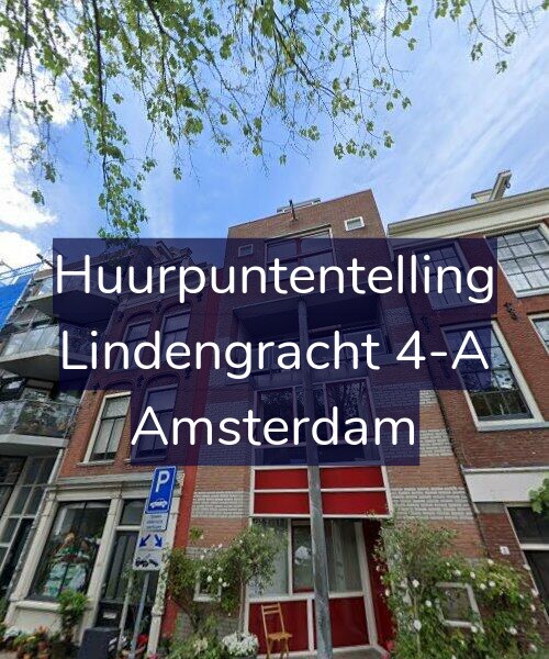 Foto gevel Huurpuntentelling voor Lindengracht 4-A, Amsterdam