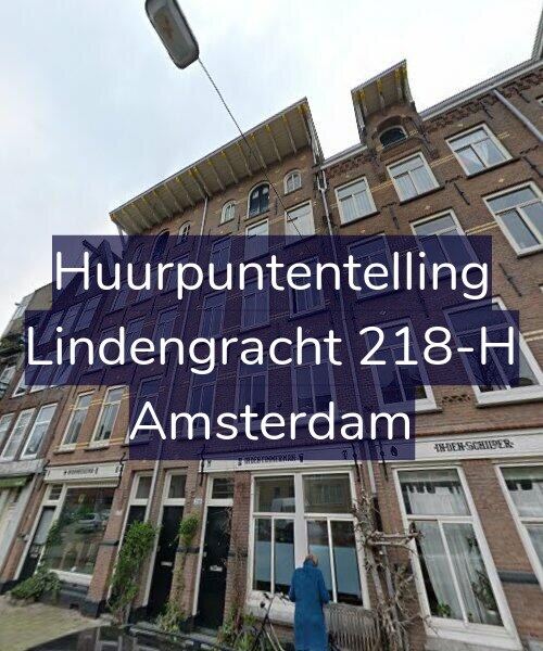 Foto gevel Huurpuntentelling voor Lindengracht 218-H, Amsterdam