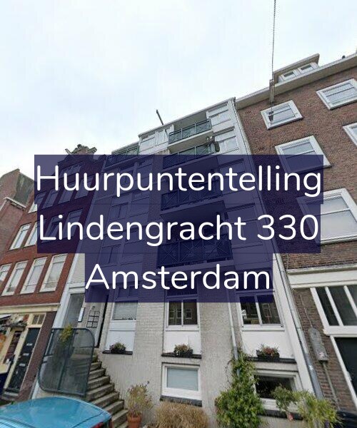 Foto gevel Huurpuntentelling voor Lindengracht 330, Amsterdam
