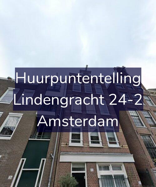 Foto gevel Huurpuntentelling voor Lindengracht 24-2, Amsterdam