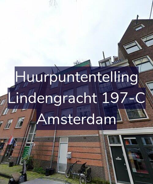 Foto gevel Huurpuntentelling voor Lindengracht 197-C, Amsterdam