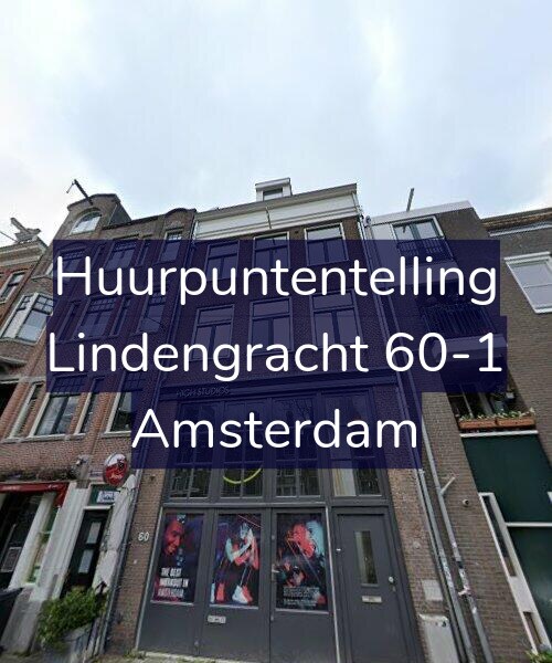 Foto gevel Huurpuntentelling voor Lindengracht 60-1, Amsterdam