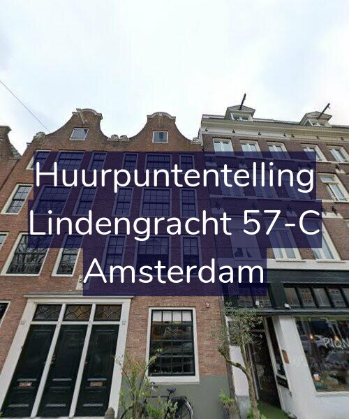 Foto gevel Huurpuntentelling voor Lindengracht 57-C, Amsterdam