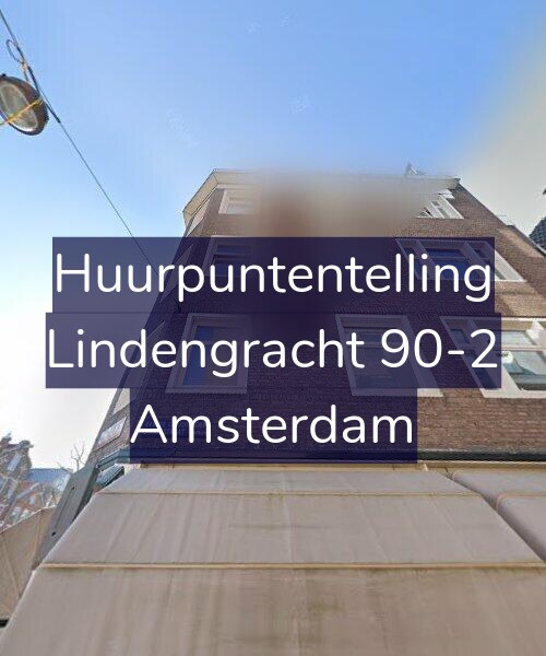 Foto gevel Huurpuntentelling voor Lindengracht 90-2, Amsterdam