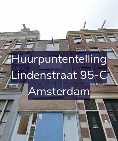 Foto gevel Huurpuntentelling voor Lindenstraat 95-C, Amsterdam