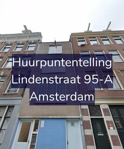Foto gevel Huurpuntentelling voor Lindenstraat 95-A, Amsterdam