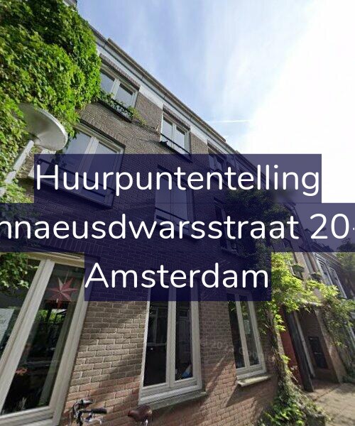 Foto gevel Huurpuntentelling voor Linnaeusdwarsstraat 20-B, Amsterdam