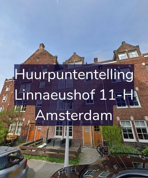 Foto gevel Huurpuntentelling voor Linnaeushof 11-H, Amsterdam