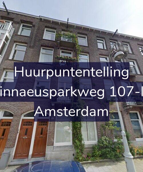 Foto gevel Huurpuntentelling voor Linnaeusparkweg 107-H, Amsterdam