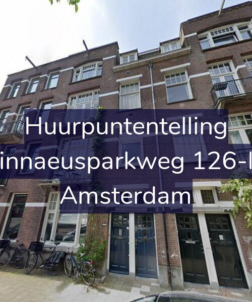 Foto gevel Huurpuntentelling voor Linnaeusparkweg 126-H, Amsterdam