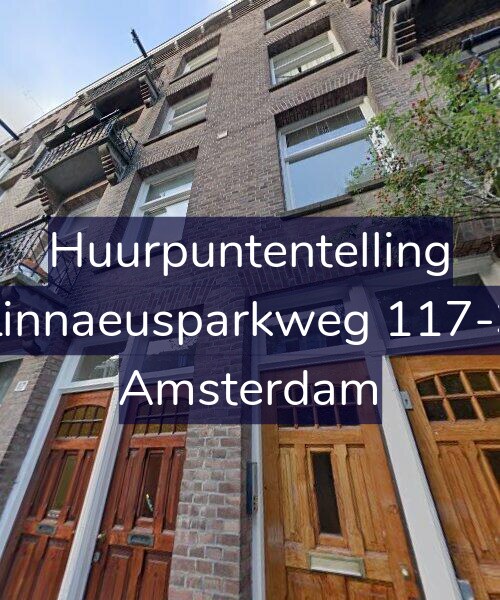 Foto gevel Huurpuntentelling voor Linnaeusparkweg 117-3, Amsterdam