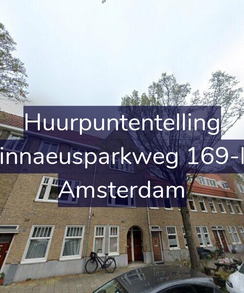 Foto gevel Huurpuntentelling voor Linnaeusparkweg 169-H, Amsterdam
