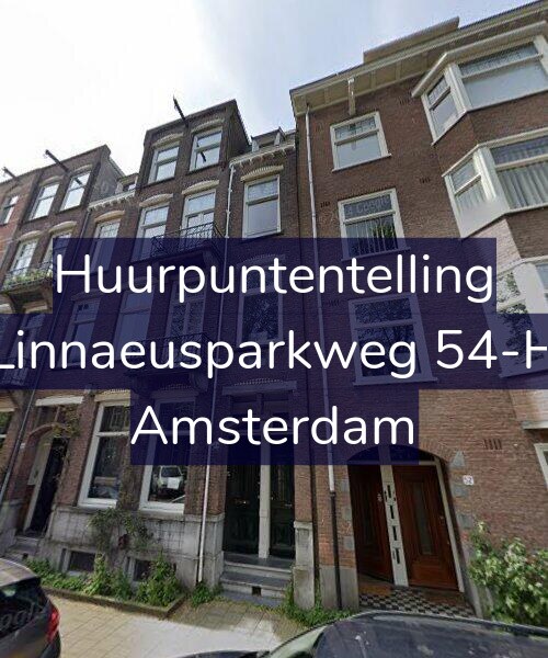 Foto gevel Huurpuntentelling voor Linnaeusparkweg 54-H, Amsterdam