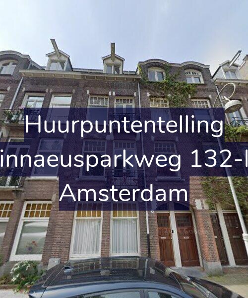 Foto gevel Huurpuntentelling voor Linnaeusparkweg 132-H, Amsterdam