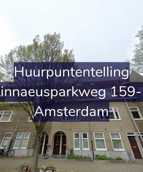 Foto gevel Huurpuntentelling voor Linnaeusparkweg 159-1, Amsterdam