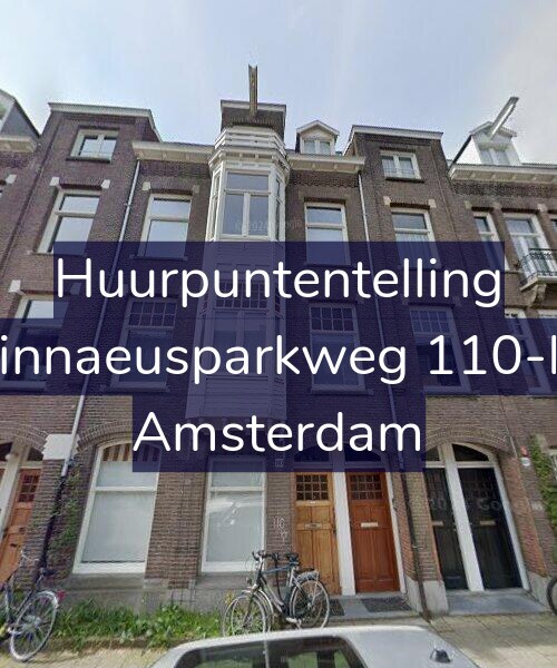 Foto gevel Huurpuntentelling voor Linnaeusparkweg 110-H, Amsterdam
