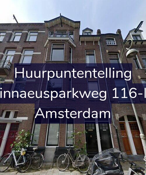Foto gevel Huurpuntentelling voor Linnaeusparkweg 116-H, Amsterdam