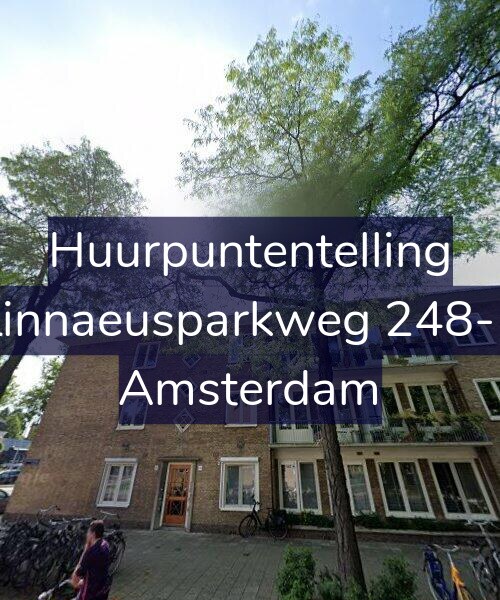Foto gevel Huurpuntentelling voor Linnaeusparkweg 248-1, Amsterdam