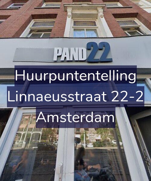 Foto gevel Huurpuntentelling voor Linnaeusstraat 22-2, Amsterdam
