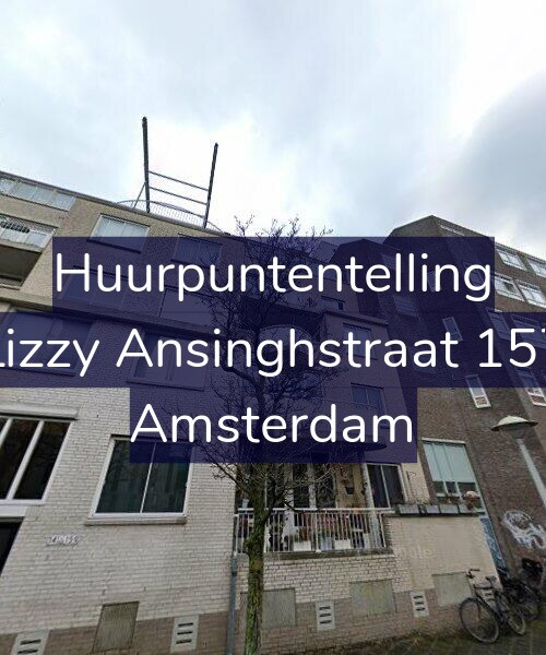 Foto gevel Huurpuntentelling voor Lizzy Ansinghstraat 157, Amsterdam