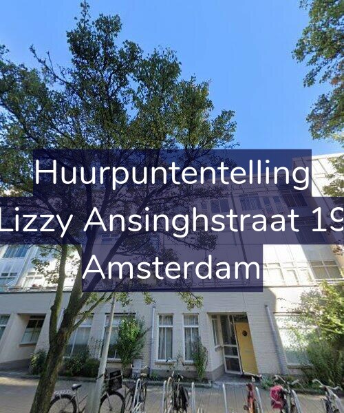Foto gevel Huurpuntentelling voor Lizzy Ansinghstraat 19, Amsterdam