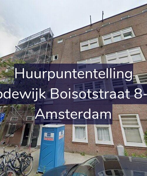 Foto gevel Huurpuntentelling voor Lodewijk Boisotstraat 8-H, Amsterdam