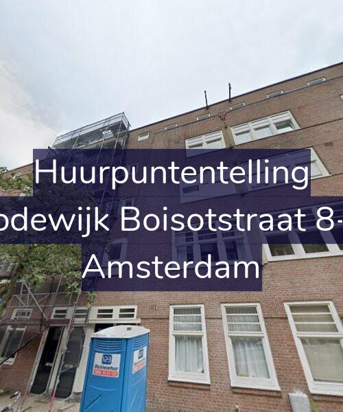 Foto gevel Huurpuntentelling voor Lodewijk Boisotstraat 8-1, Amsterdam